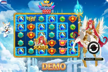 Starlight Princess 1000 demo grid met anime-prinses